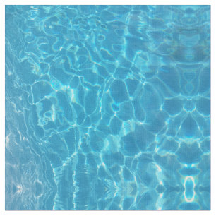 Tecido Água de Piscina Azul Céu Cristalino