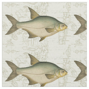 Tecido Água fresca Peixe no Mapa