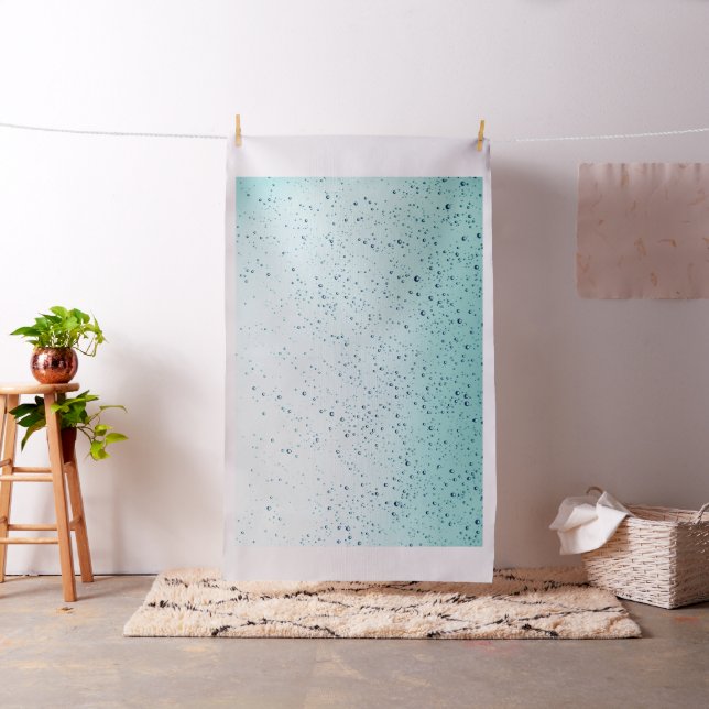 Tecido água gota chuva (In Situ)