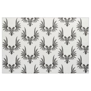 Tecido Águia com duas cabeças