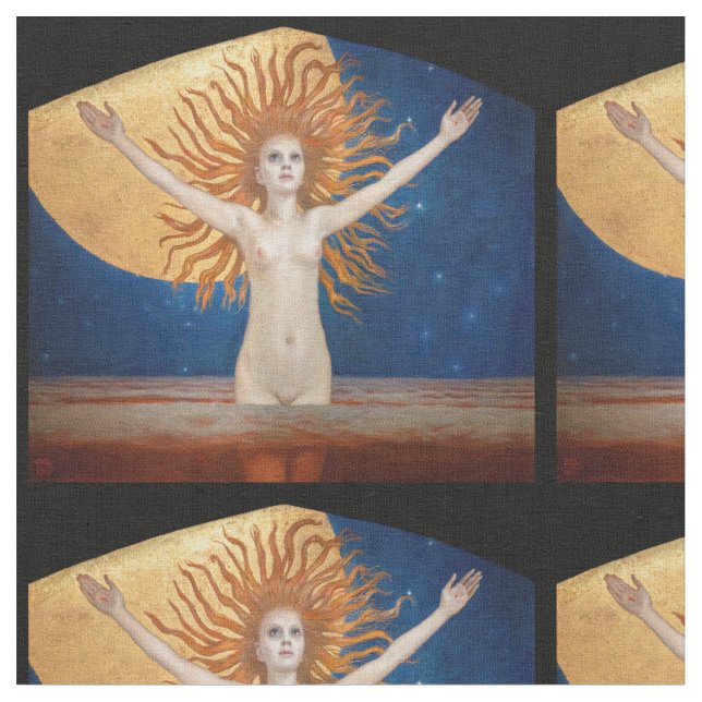 Tecido Akseli Gallen-Kallela - Ad Astra (Detalhe)