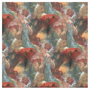 Tecido Alfons Mucha Lefevre 1903 Utile