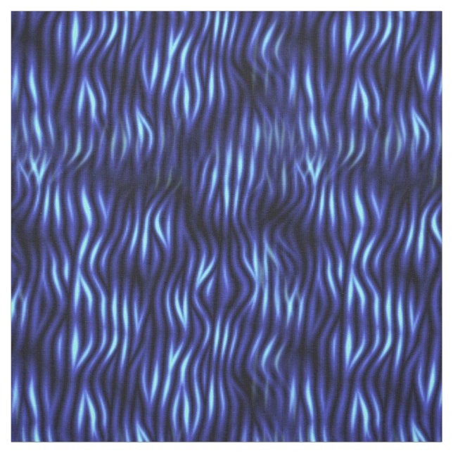Tecido Algodão com faixa azul (Modelo)