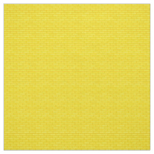 Tecido Algodão de tijolo amarelo