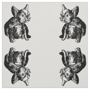 Tecido Algodão Personalizado De Cãozinho-De-Bolinho Franc