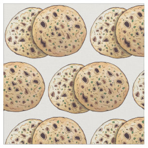 Tecido Alho Naan Bu Indian Flatpão Comida