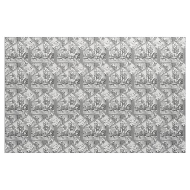 Tecido Alice no País das Maravilhas (Fat Quarter)