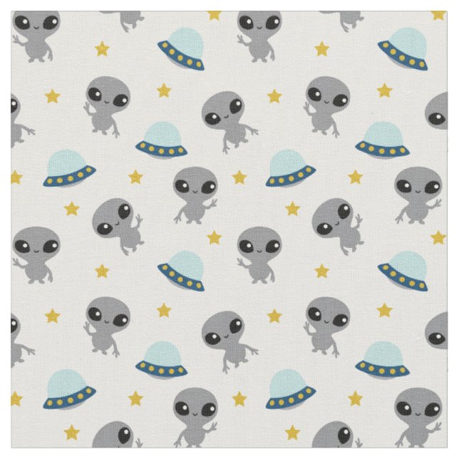 Tecido Aliens (Detalhe)