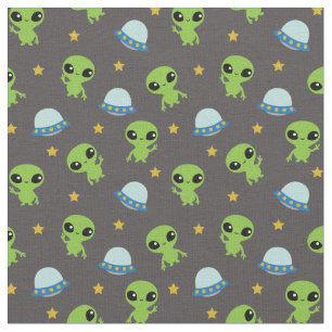 Tecido Aliens