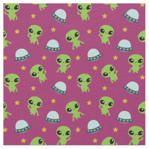 Tecido Aliens