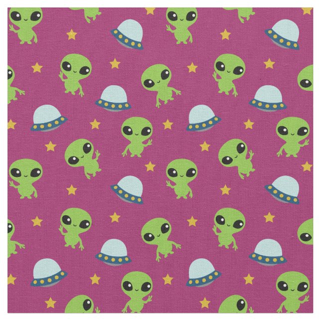 Tecido Aliens (Detalhe)