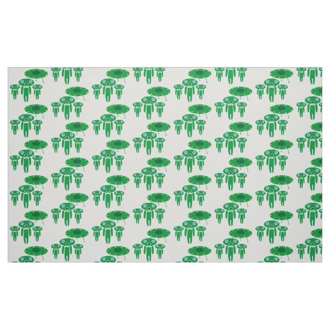 Tecido Aliens de chegada (Fat Quarter)