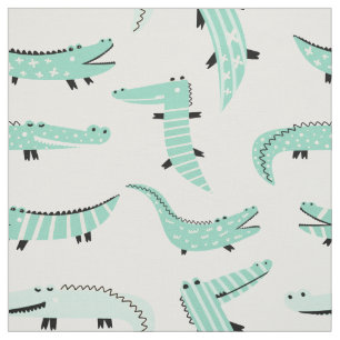 Tecido Alligadores por aí