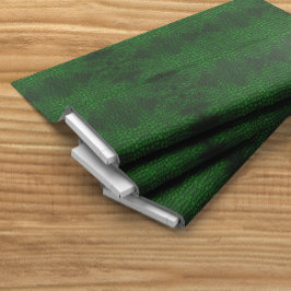 Tecido Alligator Green Faux Leather
