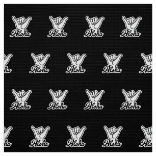 Tecido Aloha Shaka Hand, Hang Loose sign