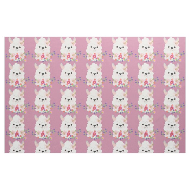Tecido Alpaca adorável (Fat Quarter)