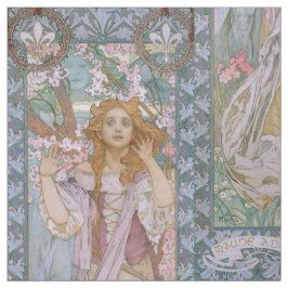 Tecido Alphonse Maria Mucha – Jugendstil Art nouveau DIY