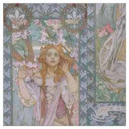 Tecido Alphonse Maria Mucha – Jugendstil Art nouveau DIY