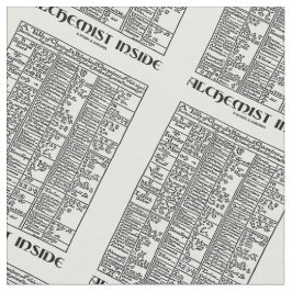 Tecido Alquimista dentro do humor medieval da psique da