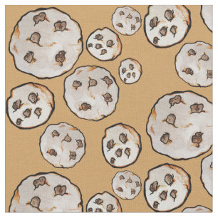 Tecido Amante de Cookies Cookies Chip Chocolate