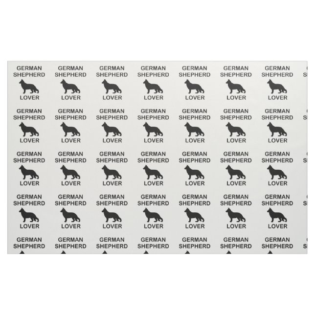Tecido amante de german shepherd (Fat Quarter)