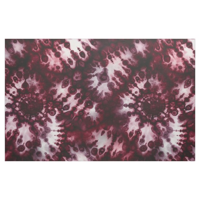 Tecido Amaranto Roxo Tie-dye  (Jarda)