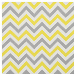 Tecido Amarelo, Cinza Dk, GV Branco Chevron ZigZag Sz6