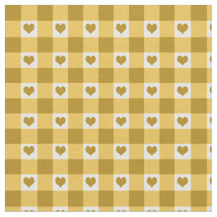 Tecido Amarelo da verificação do guingão e do teste
