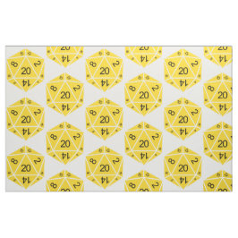 Tecido amarelo de dispositivo D20