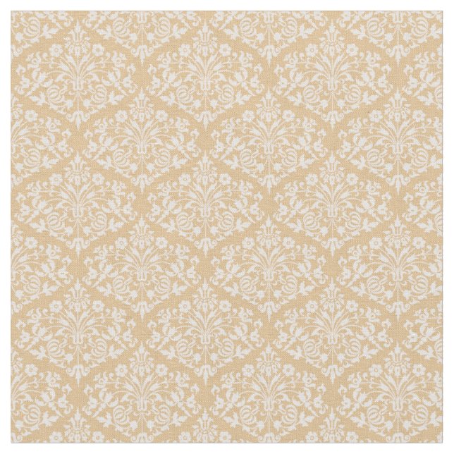 Tecido Amarelo Girassol Damask (Detalhe)