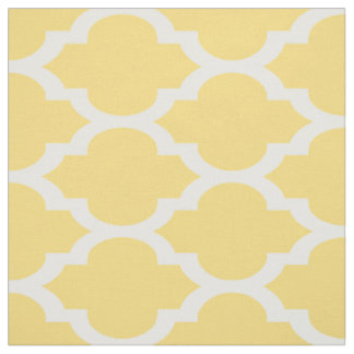 Tecido Amarelo-mostarda, Que Padrão De Quatrefoil Marroqu