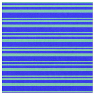 Tecido Amarino e Padrão Corado Azul