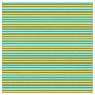Tecido Amarino e padrão verde riscado