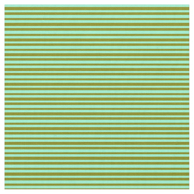 Tecido Amarino e padrão verde riscado (Detalhe)