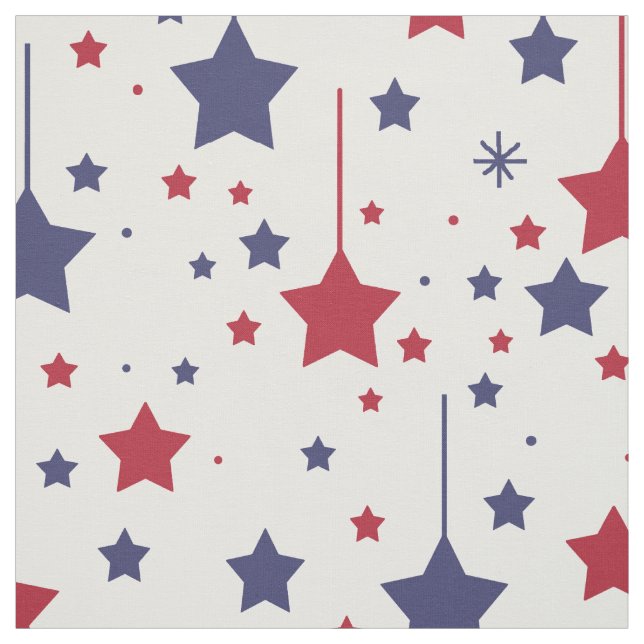Tecido Americana Stars Red Blue (Modelo)