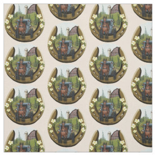 Tecido Amish Road Trip Horsferes