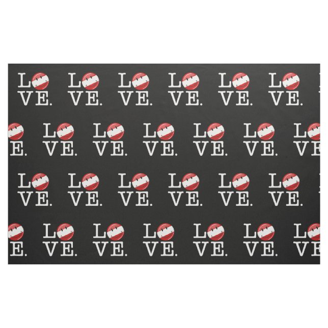 Tecido Amor Da Áustria Sorrindo Bandeira (Fat Quarter)