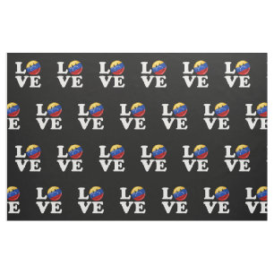 Tecido Amor da bandeira de sorriso de Venezuela