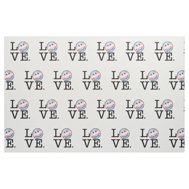 Tecido Amor da bandeira do orgulho do Transgender (Fat Quarter)