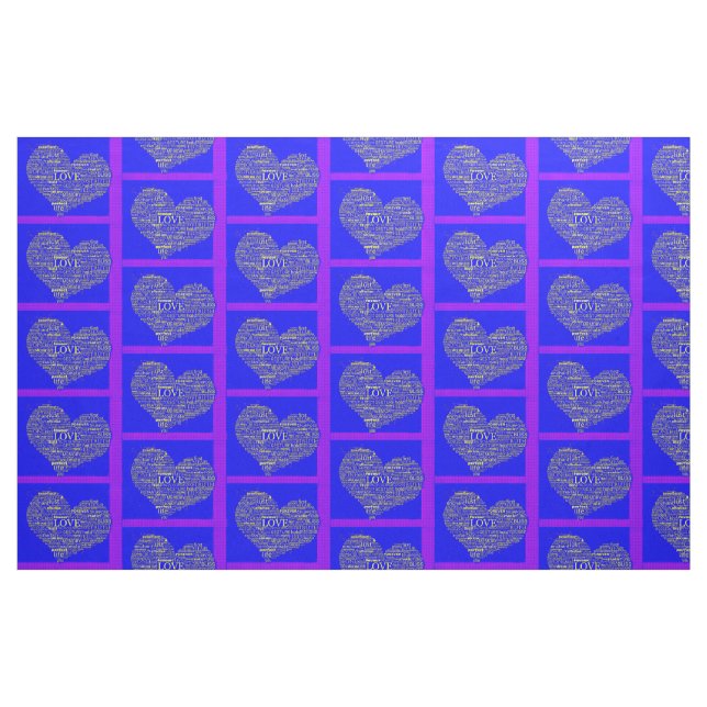 Tecido Amor...em tantas palavras (Fat Quarter)