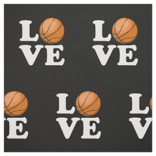 Tecido Amor para o basquetebol