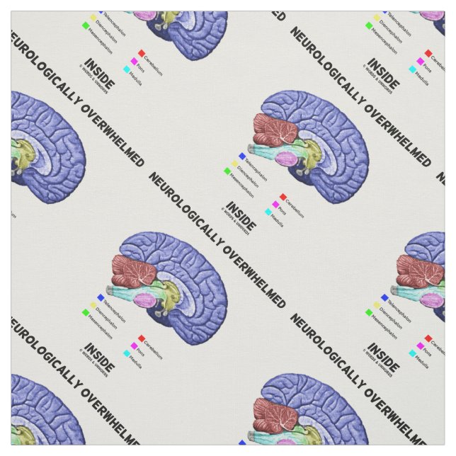 Tecido Anatomia neurologicamente sobrecarregada do cérebr (Modelo)