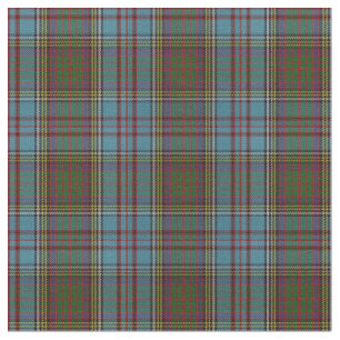 Tecido Anderson Clan Tartan - Padrão de Xadrez Escocês