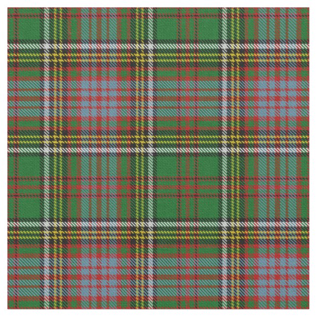 Tecido Anderson do Tartan do clã da caça de Kinnedear (Detalhe)