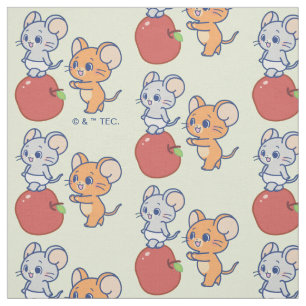 Tecido Anime Tuffy e Jerry Apple Rolling