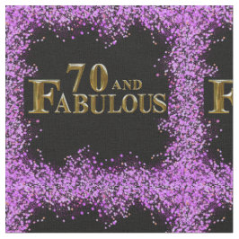 Tecido Aniversário de 70 anos