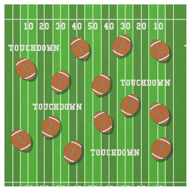 Tecido Aniversário do Jogador de Futebol do College Gridi (Detalhe)