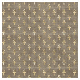 Tecido Ankh egípcio