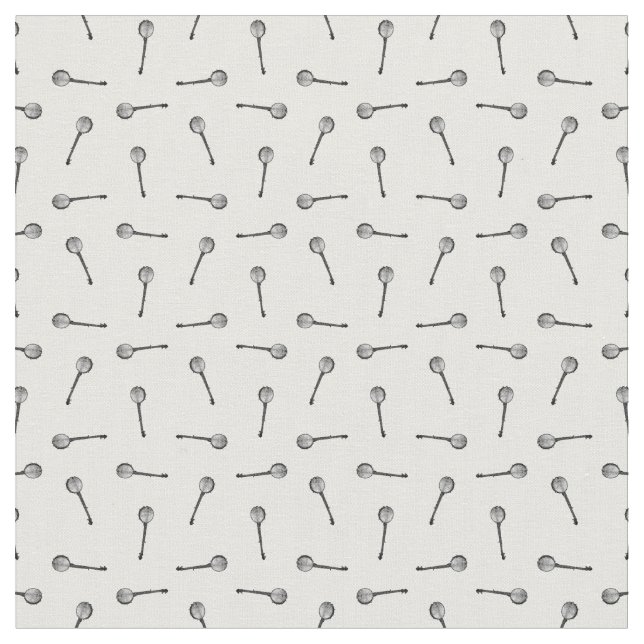 Tecido Antiguidade Banjos Music CUSTOM (Detalhe)