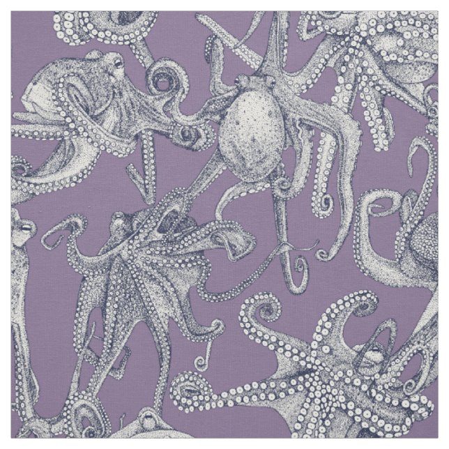 Tecido apenas polvo azul marinho violeta (Modelo)